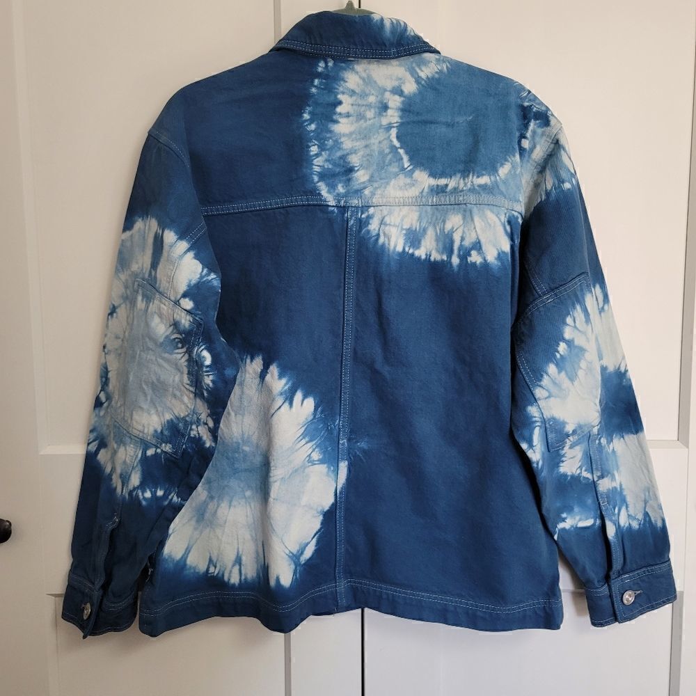 Urban Outfitters BDG tie-dye shirt jacket size small - Picture 10 of 12